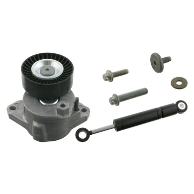 Auxiliary Belt Belt Tensioner Repair Kit Inc Vibration Damper Fits Me Febi 30460