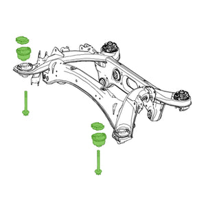 Rear Subframe Beam Front Mounting Kit Fits Mercedes C-Class Febi 31965