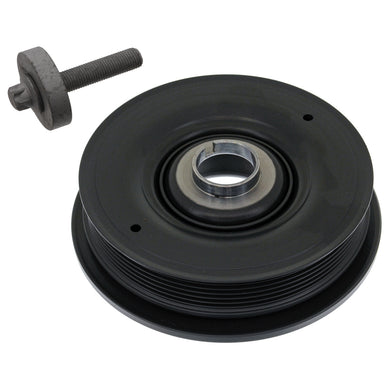 Decoupled Crankshaft Pulley Inc Bolt Fits Vauxhall Movano Vivaro Niss Febi 33699