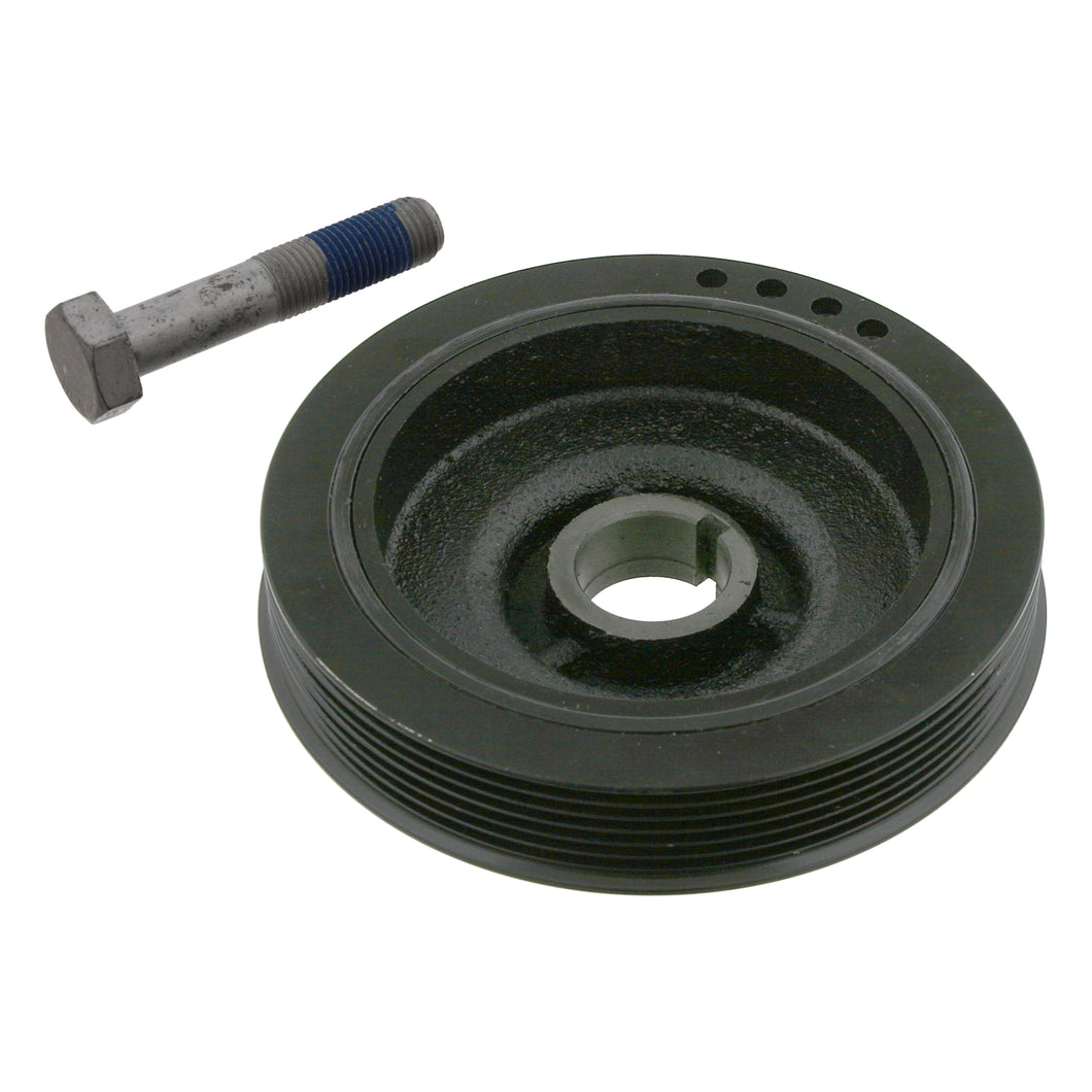 Decoupled Crankshaft Pulley Inc Bolt Fits Lancia Phedra FIAT Scudo Ul Febi 33785