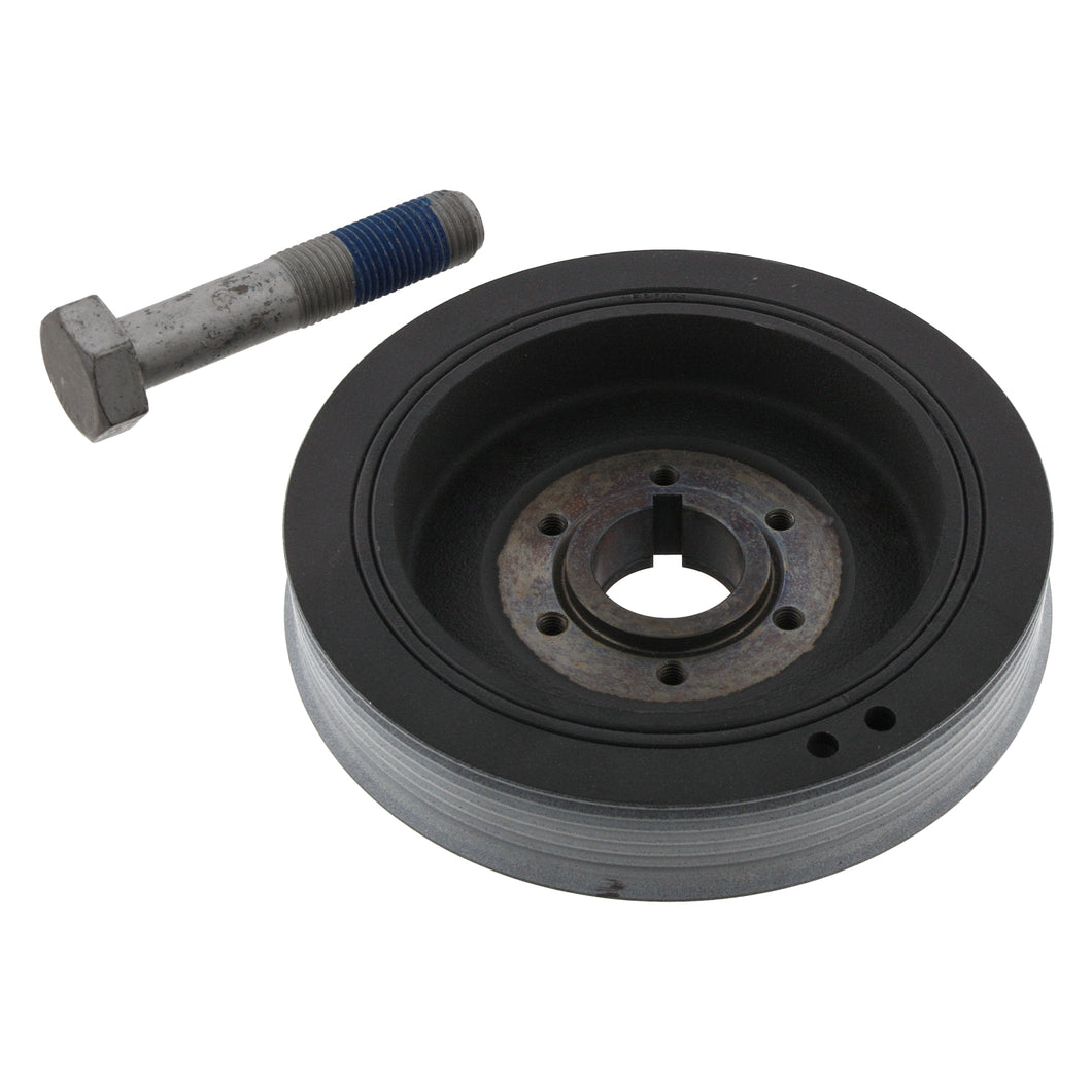 Decoupled Crankshaft Pulley Inc Bolt Fits Peugeot Boxer Citroen Jumpe Febi 33795
