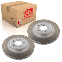 Load image into Gallery viewer, Pair of Front Brake Disc Fits Audi A4 quattro A5 Q5 8R OE 8K0615301A Febi 36231