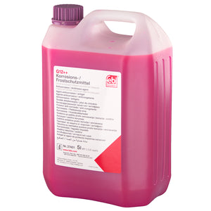 Pink Red Coolant Antifreeze Concentrate G12++ 5Ltr Fits Audi VW Febi 37401