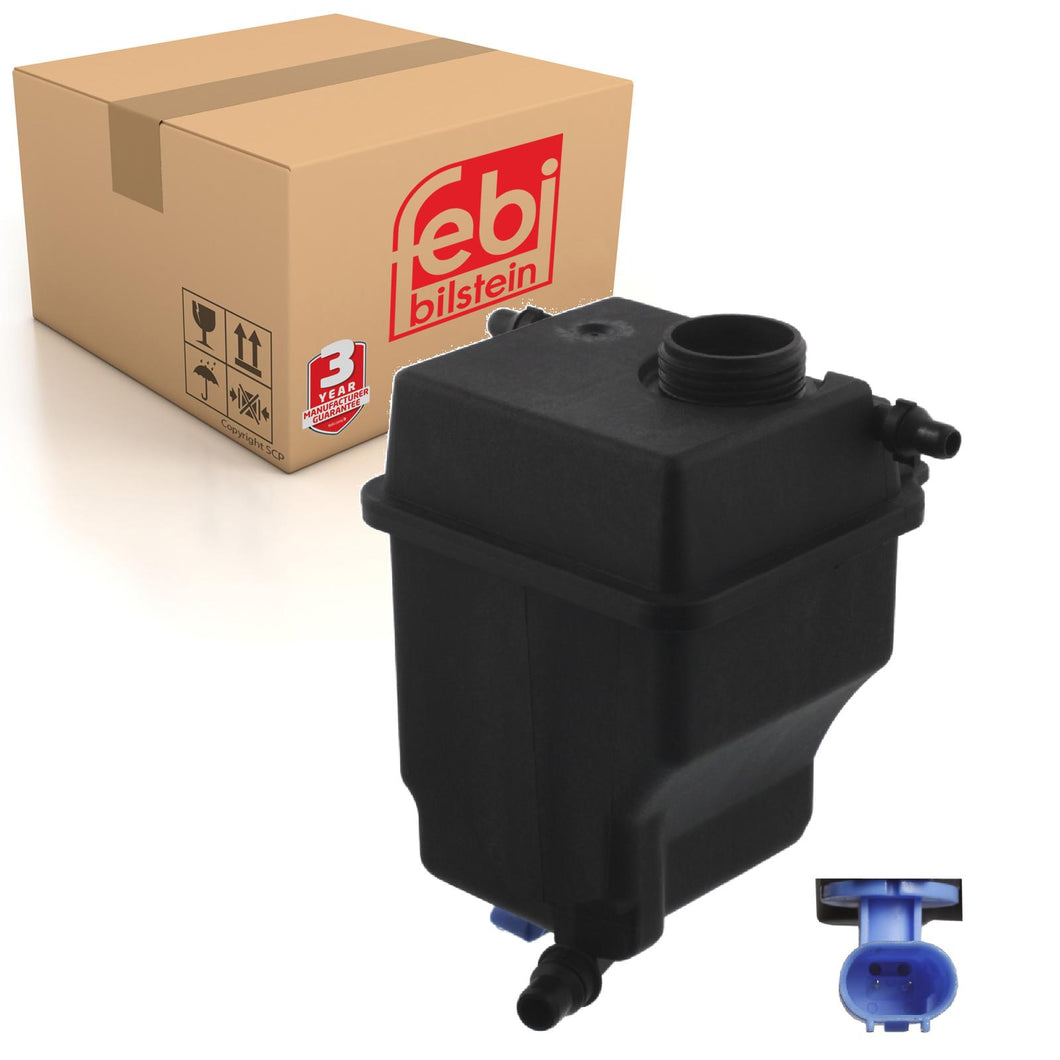 Coolant Expansion Tank Inc Sensor & Venting Bolt Fits Land Rover BMW Febi 38458