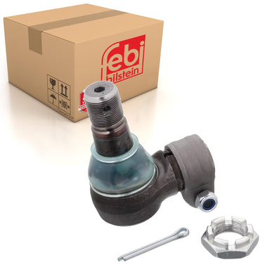 Front Steering Hydraulic Cylinder Ball Joint Inc Castle Nut & Cotter Febi 39025