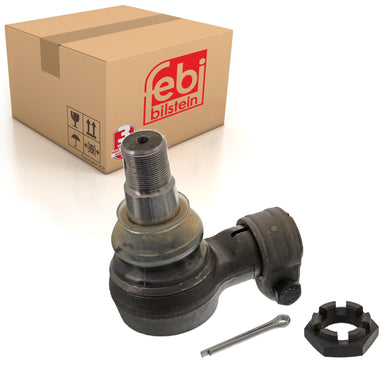 Front Steering Hydraulic Cylinder Ball Joint Inc Castle Nut & Cotter Febi 39403