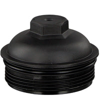 Load image into Gallery viewer, Oil Filter Housing Cap Inc Sealing Ring Fits Volkswagen Beetle Caddy Febi 39697