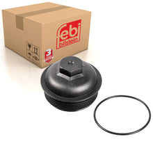 Load image into Gallery viewer, Oil Filter Housing Cap Inc Sealing Ring Fits Volkswagen Beetle Caddy Febi 39697