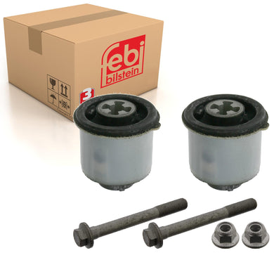 Rear Axle Beam Mounting Kit Inc Bolts & Nuts Fits Ford Fiesta Fusion Febi 40631