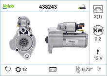 Load image into Gallery viewer, Starter Motor Fits Mercedes Sprinter Volkswagen Amarok Crafter Valeo 438243