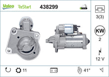 Load image into Gallery viewer, Starter Motor Fits Ford C-Max Connect Focus Galaxy Mondeo S-Max Valeo 438299