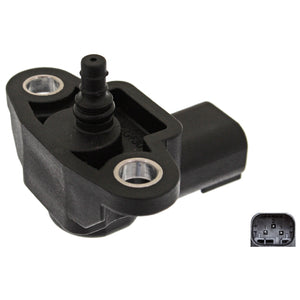 Boost-Pressure Sensor Fits Mercedes A-Class C-Class E-Class B-Class Febi 44466