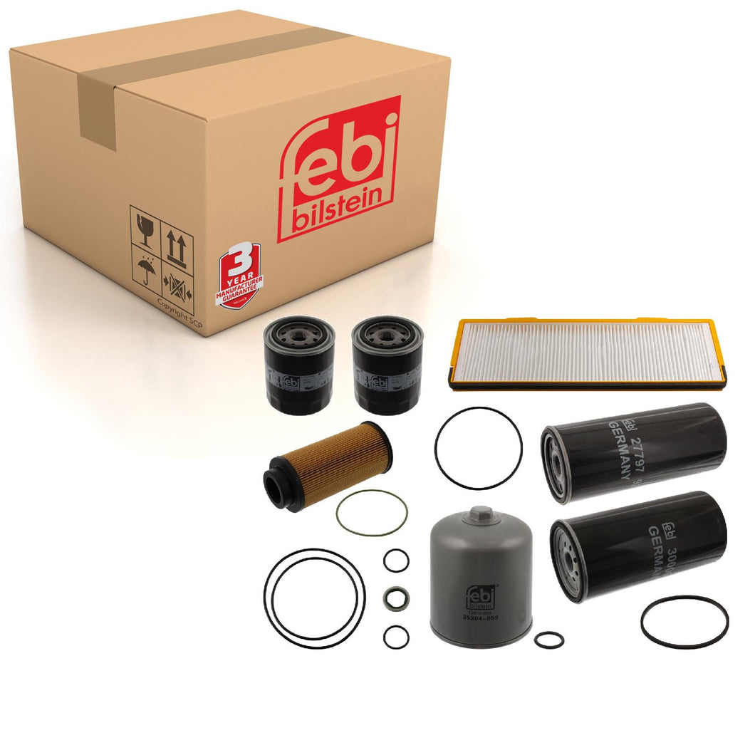 Filter Service Kit Fits Scania SerieP G R T Serie OE 1944131 Febi 47968