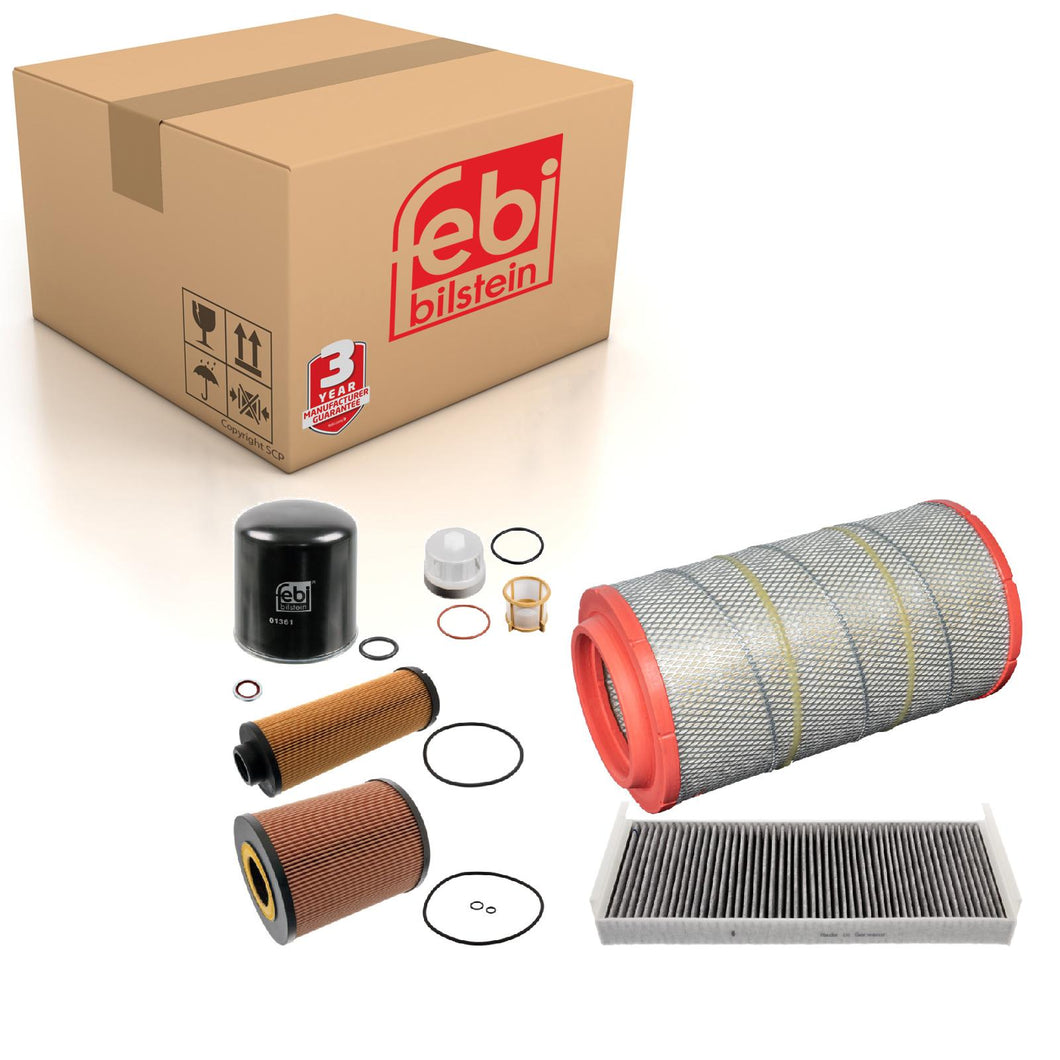 Filter Service Kit Fits MAN LIONS COACH TGA TGS Febi 47969