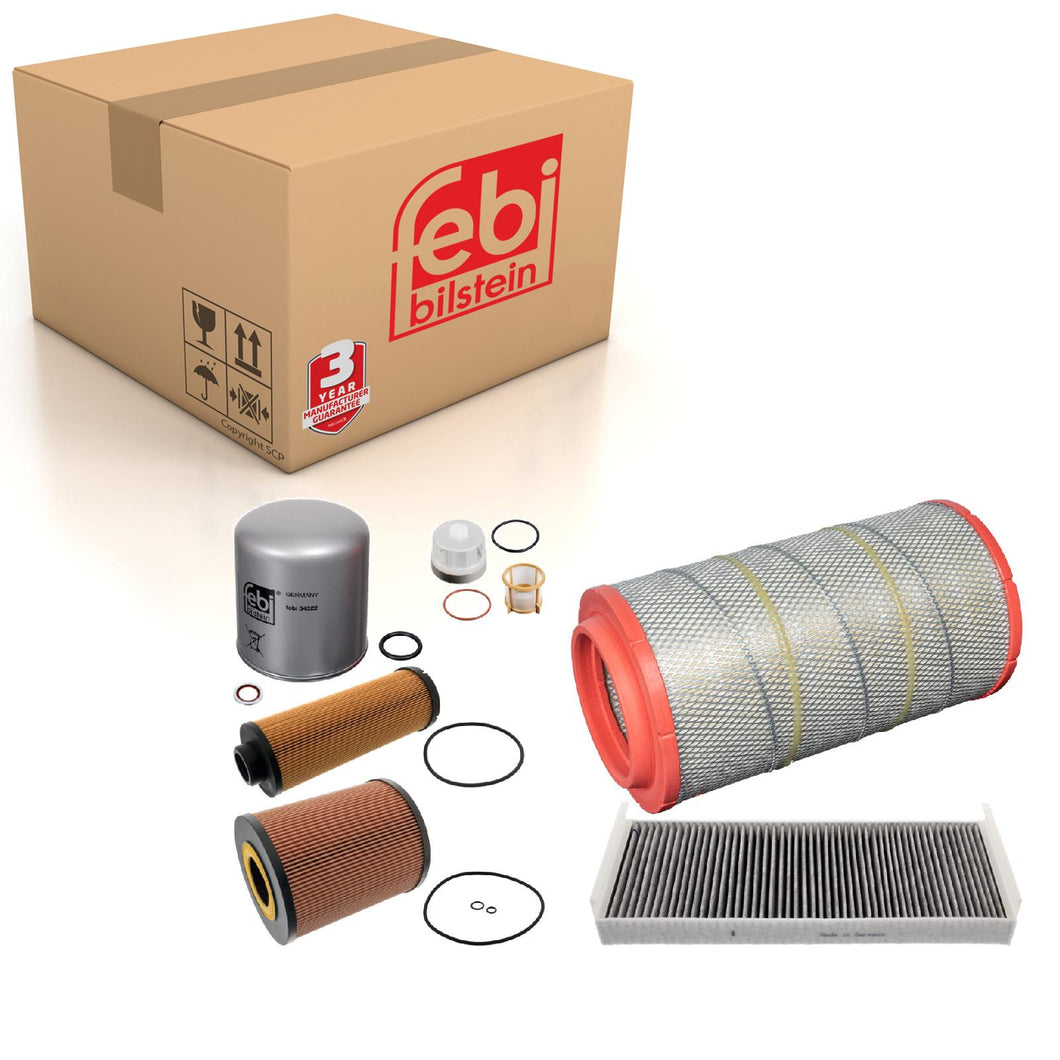 Filter Service Kit Fits MAN LIONS COACH TGA TGS Febi 47970