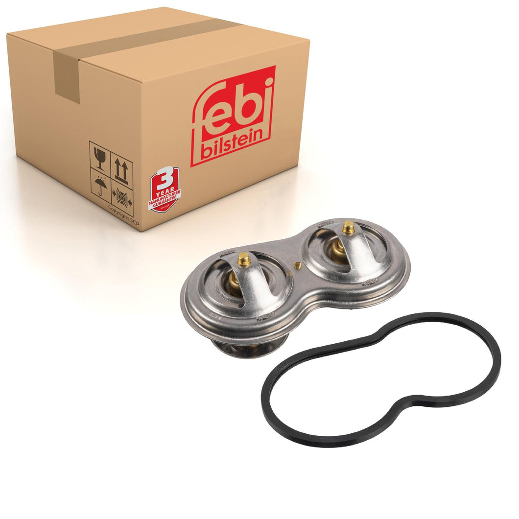 Double Thermostat Inc Gasket Fits Mercedes Benz Actros Antos Arocs At Febi 49681