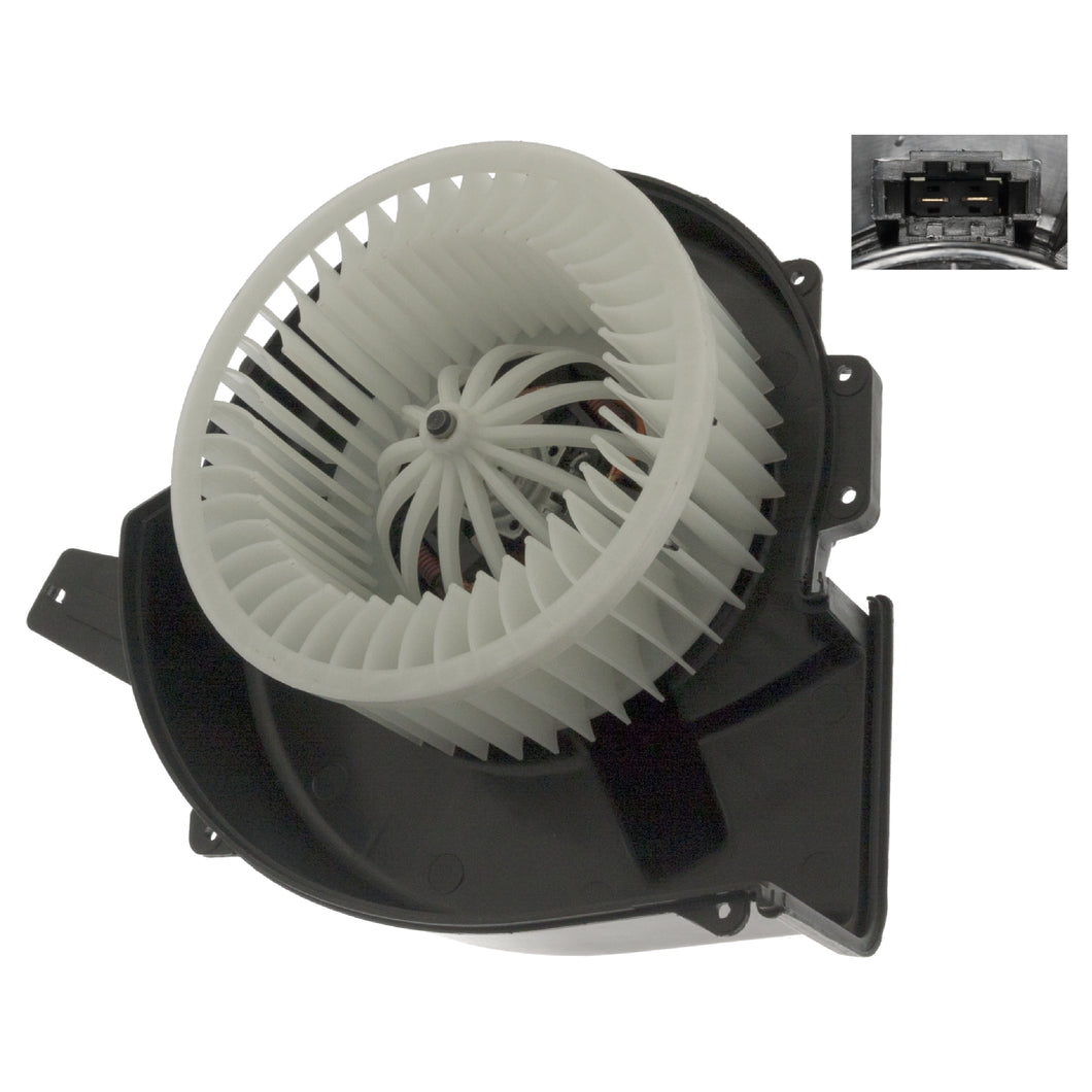 Blower Motor Fits Volkswagen Crossfox Crosspolo Fox Polo Skoda Fabia Febi 49830