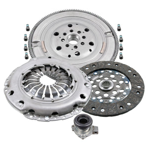 4P Clutch Kit Inc Dual Mass Flywheel Fits Vauxhall Astra V Blue Print ADBP300021