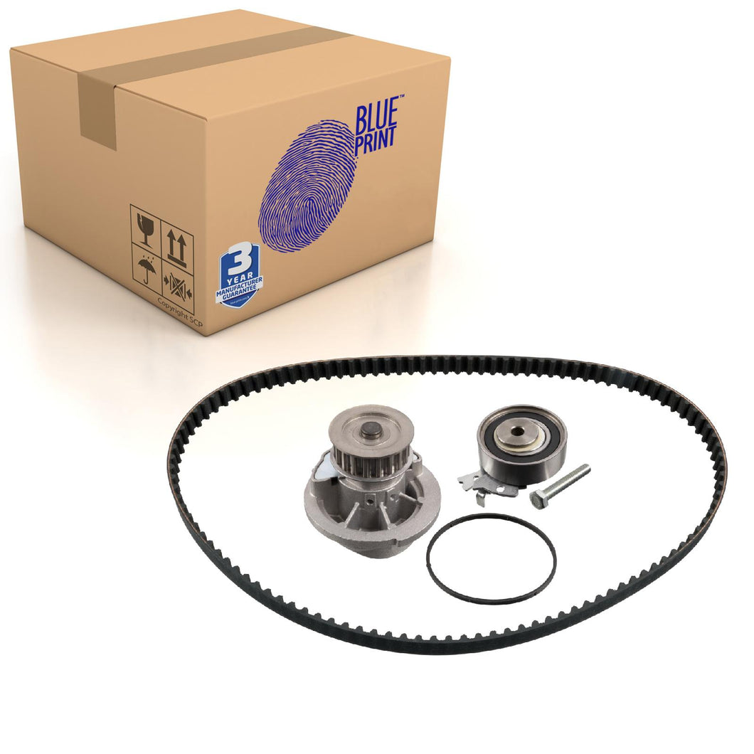 Timing Belt Kit Inc Water Pump Fits Daewoo Kalos Lanos Chev Blue Print ADG073759