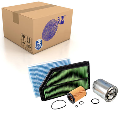 Filter Service Kit Fits Honda Civic OE 15430RSRE01S1 Blue Print ADH22120