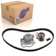 Load image into Gallery viewer, Timing Belt Kit Inc Water Pump Fits Honda Civic FR-V Stream Blue Print ADH273750