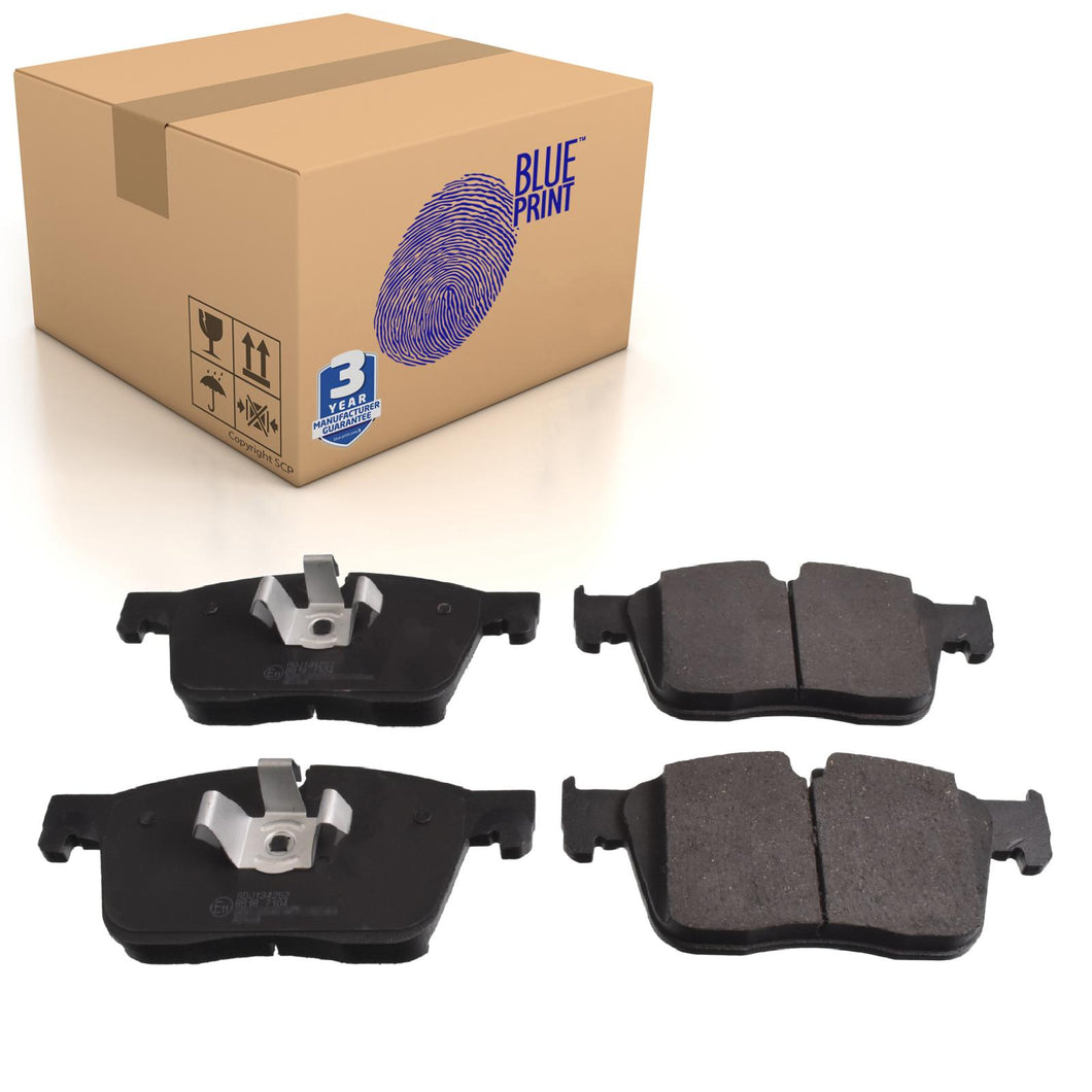 Front Brake Pads F Pace Set Kit Fits Jaguar T2H 7448 Blue Print ADJ134252