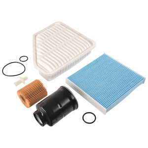 Filter Service Kit Fits Toyota Auris Avensis Corolla Verso Blue Print ADT32130