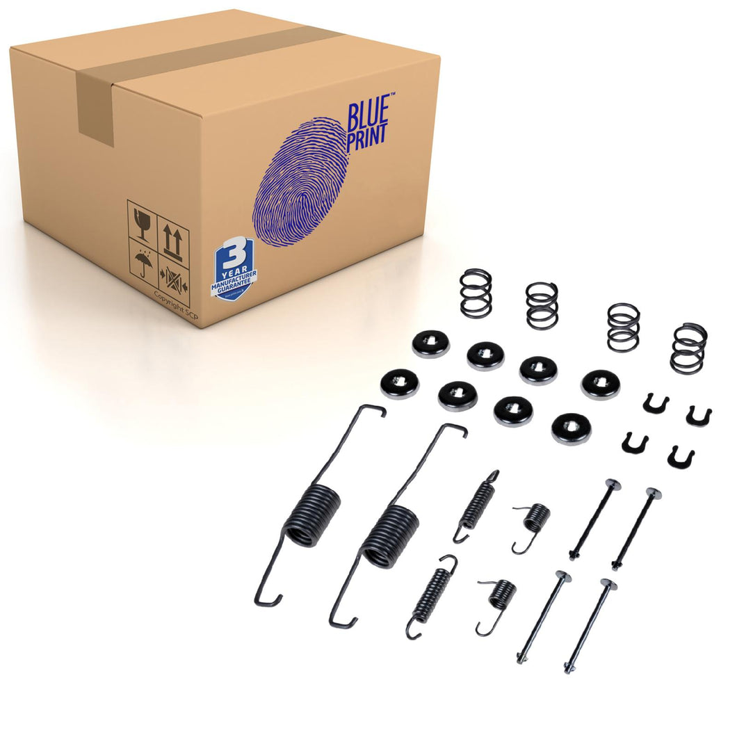 Rear Brake Shoe Fitting Kit Fits Toyota Caldina Carina Coro Blue Print ADT341500