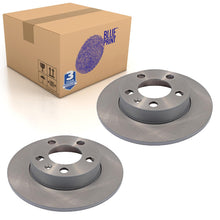 Load image into Gallery viewer, Pair of Rear Brake Disc Fits Skoda Fabia 57 NJ Rapid NH Roo Blue Print ADV184325