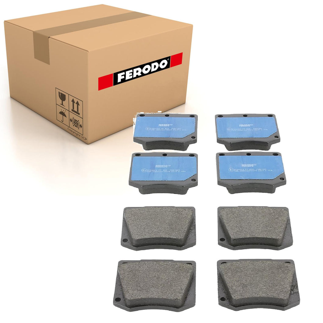 Front Brake Pad Set Fits Bentley OE CD6381L2 Ferodo FDB1284