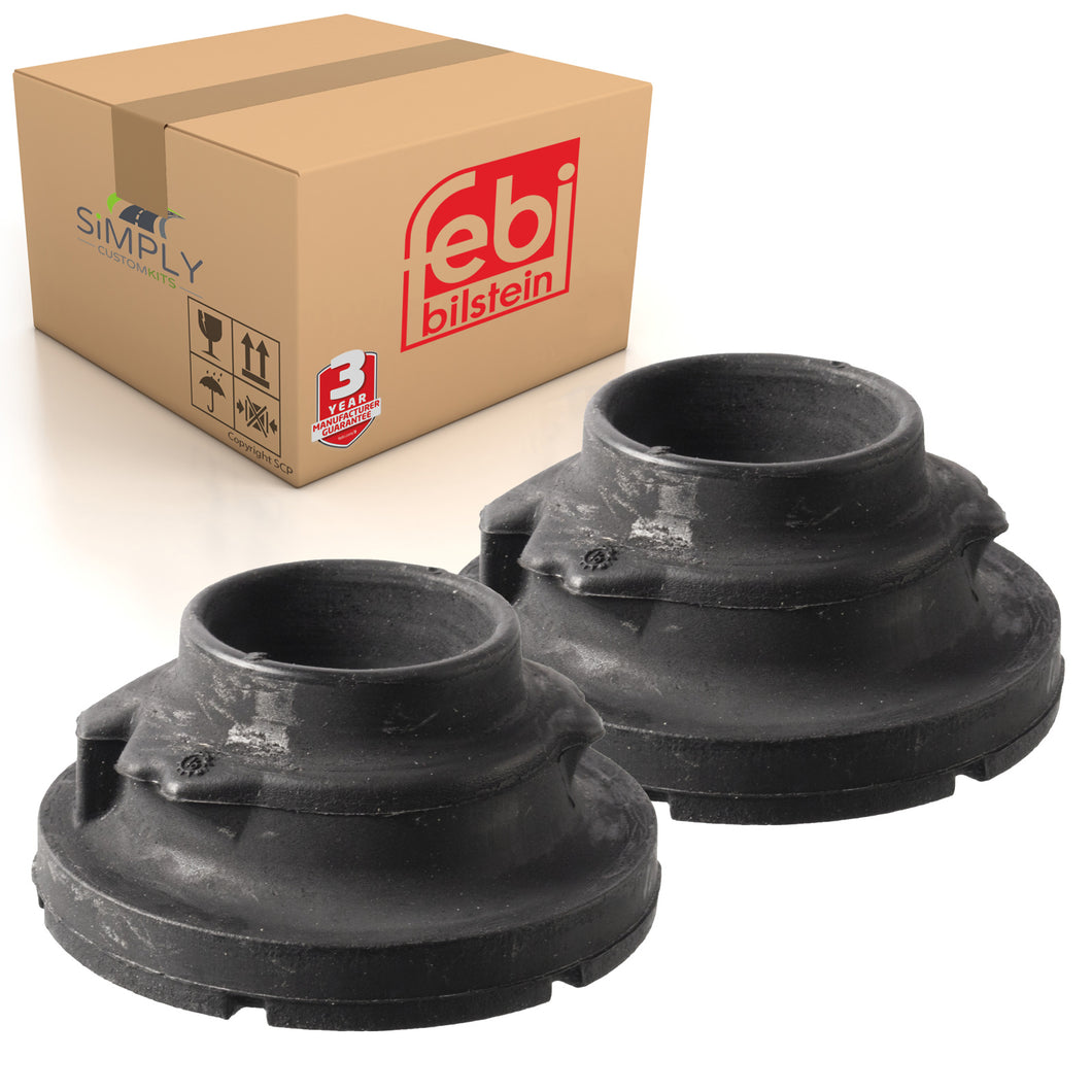 2x A3 Rear Rubber Mounts Buffer Suspension Fits VW Polo Audi A1 A2 TT Febi 26620