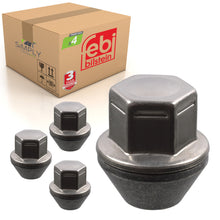 Load image into Gallery viewer, 4x Alloy Wheel Nuts Fit Volvo C30 S40 V40 V50 Ford Kuga Febi Trade Pack 46674