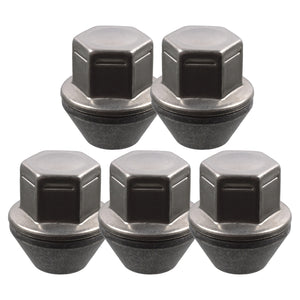 5x Alloy Wheel Nuts Fit Ford C-Max Fiesta Focus Transit Febi Trade Pack 46674